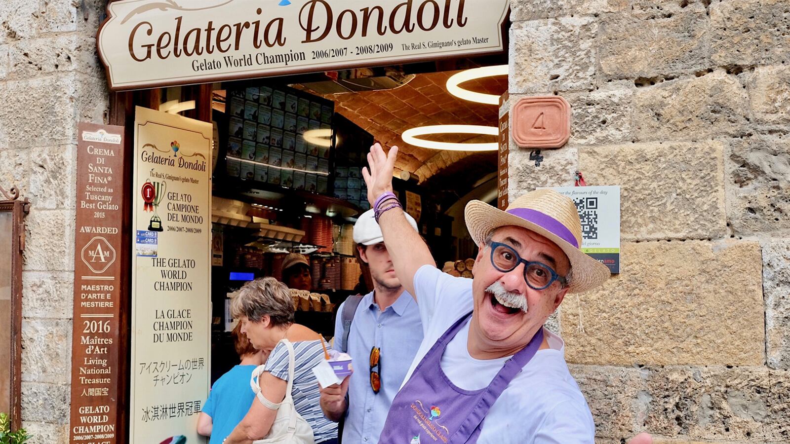La vita felice del gelataio di San Gimignano diventa un docufilm