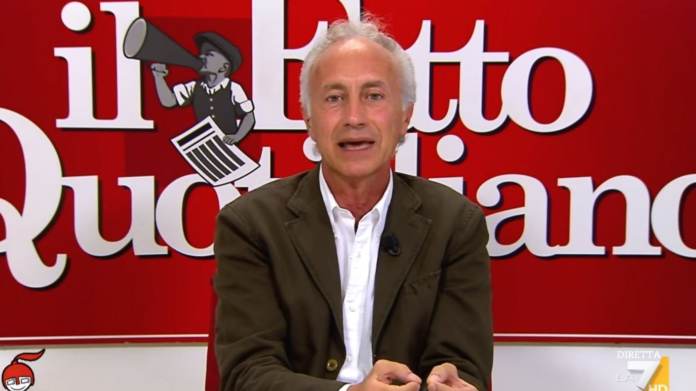 "Ciucciatevela". Travaglio sbotta sull'ascesa della Meloni
