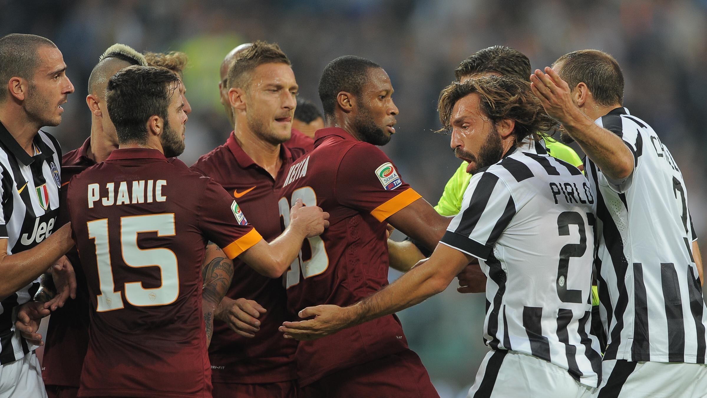 Juve-Roma, virus fuori controllo
