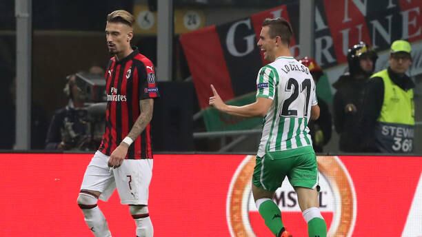 Europa League, il Milan non c'è più: vince il Betis Siviglia 1-2