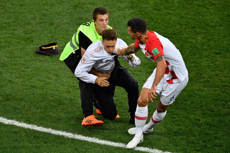 Invasione di campo durante la finale dei Mondiali 5