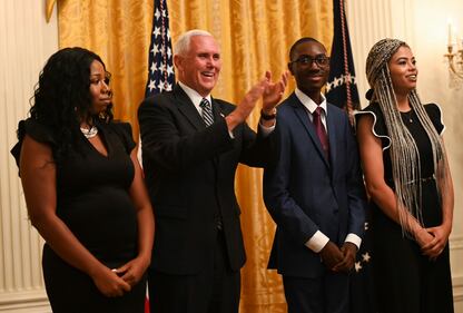 Donald Trump parla al 2019 Young Black Leadership Summit 2