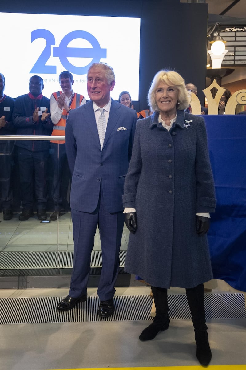 Camilla Parker Bowles al museo dei trasporti, foto 9
