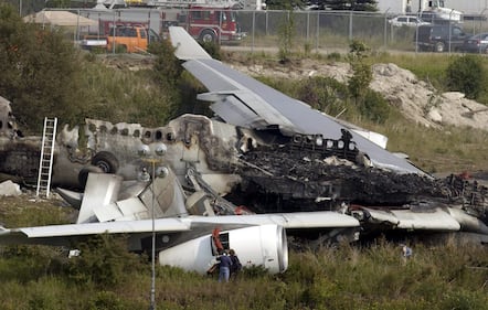 L'incidente del volo Air France 358 8