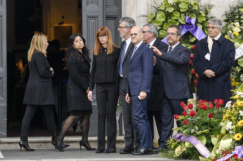 I funerali di Fabrizio Frizzi 20