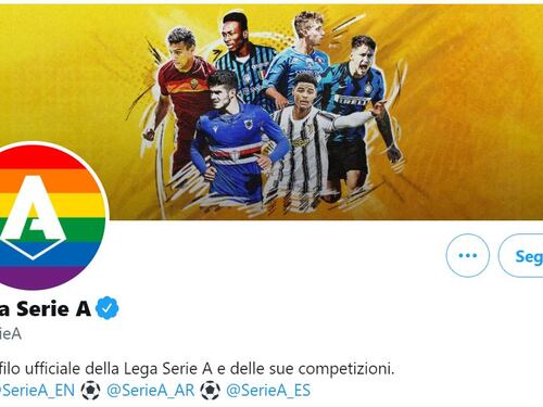La Lega Serie A si colora di arcobaleno. Ma nei Paesi arabi...