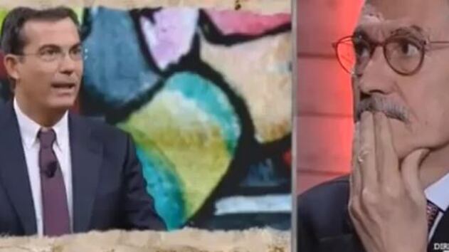 "C'è D'Alema? Vado via..." Scontro tv Renzi-"Baffino"