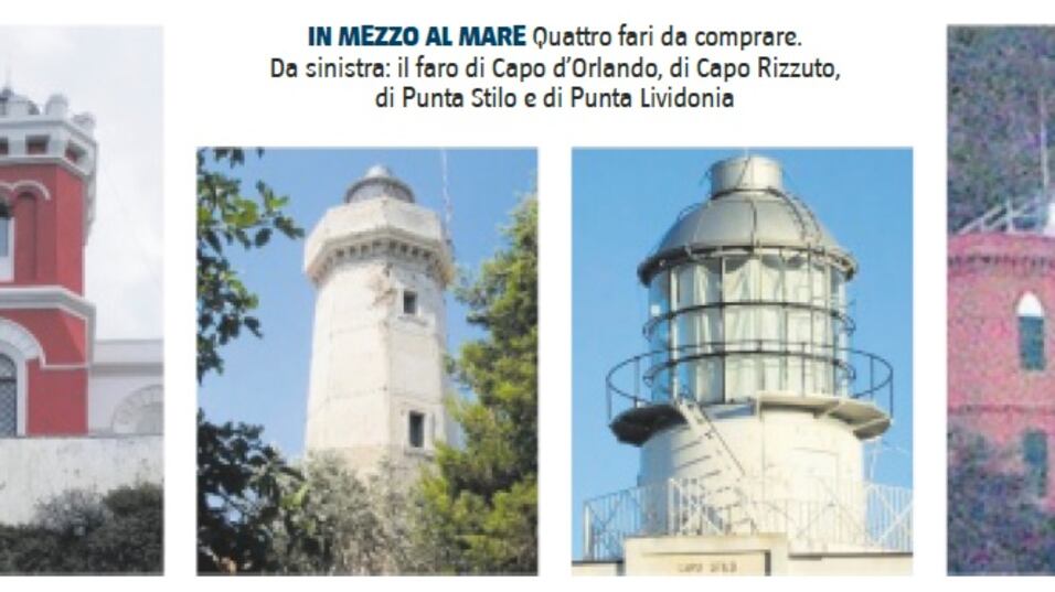 Torri e fari in vendita, il sogno è possibile