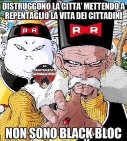 Il web sbeffeggia i black bloc 3