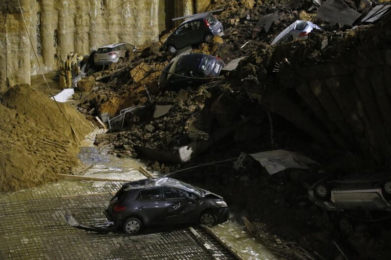 Roma, voragine alla Balduina 5