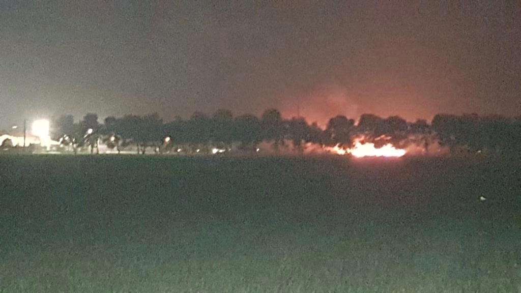Borgo Mezzanone, incendio nel ghetto degli immigrati