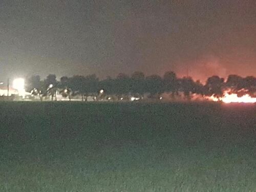 Borgo Mezzanone, incendio nel ghetto degli immigrati