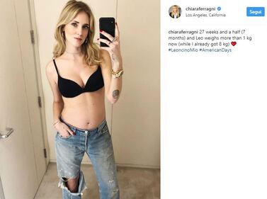 Chiara Ferragni mostra il pancione al settimo mese 3