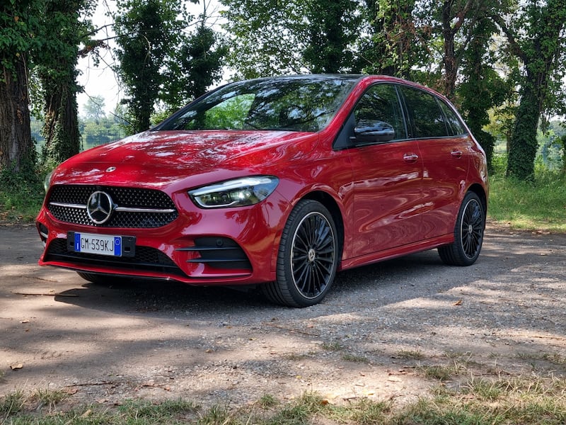 Nuova Mercedes Classe B 2023: guarda la gallery della prova 2
