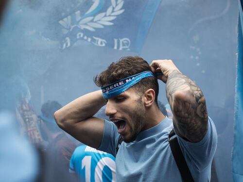 La magia e i colori della festa del Napoli