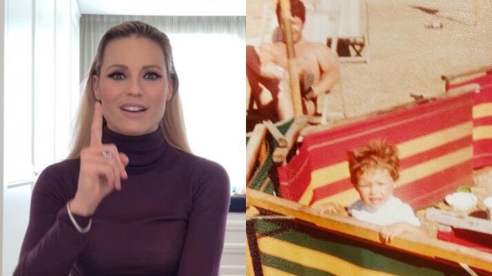 Michelle Hunziker amarcord sui social: "Feci uscire di testa mio padre e lui mi imprigionò"