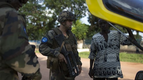 Soldati della missione Ue  in Repubblica Centrafricana 9