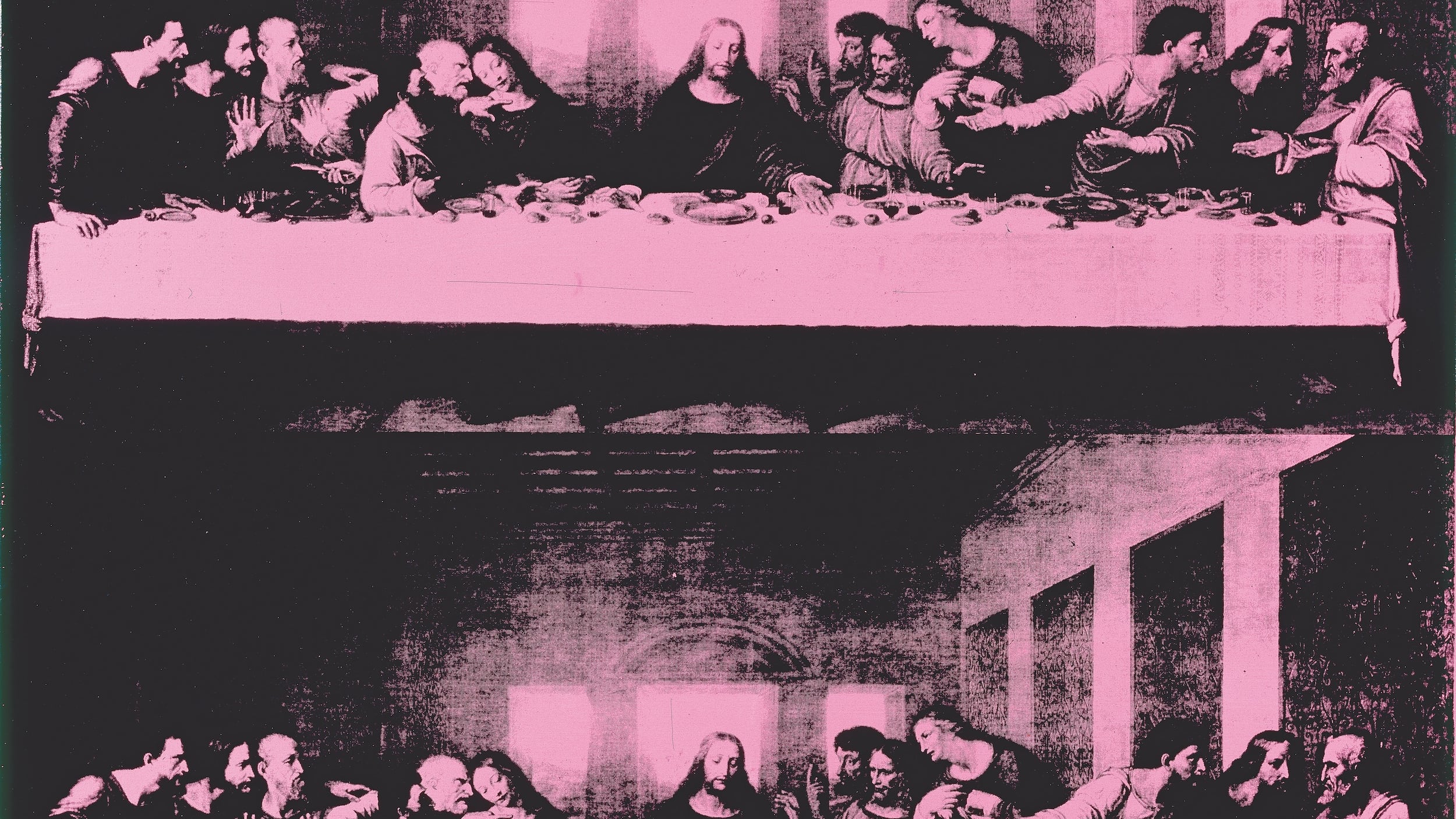 L'«Ultima cena» alle Stelline. Ma del papa dell'arte pop