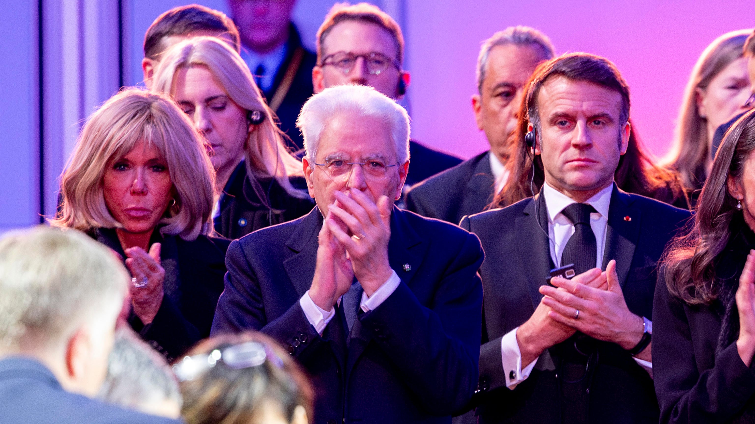 Mattarella ad Auschwitz con re e capi di Stato: 80 anni fa la liberazione