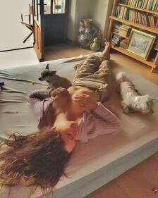Naike Rivelli, lato b in mostra per i fan 19