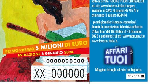 Lotteria Italia, stasera l'estrazione dei biglietti: quanto si può vincere
