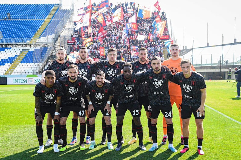 Il Genoa vittorioso a Brescia (Tano Pecoraro Genoa FC)