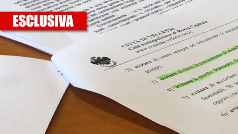 Velletri, il paese che "boldrinizza" il linguaggio