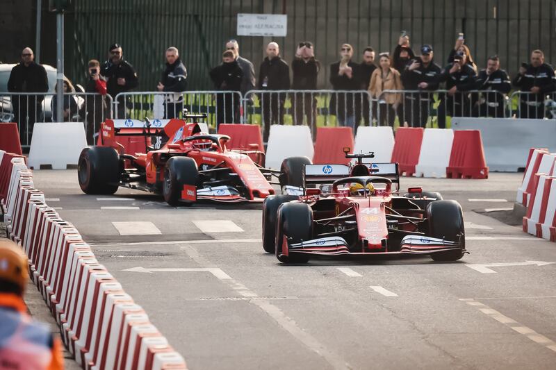 Battesimo milanese per le Ferrari 4