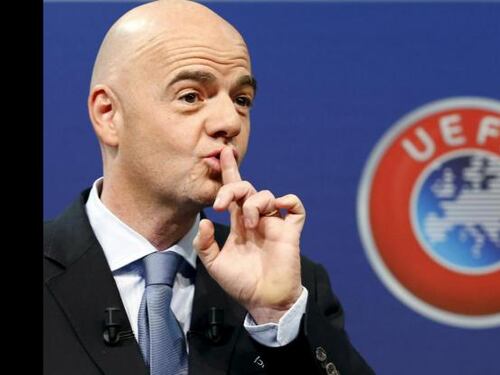 Infantino: "Buffon si ritira? Lo vado a prendere e lo porto in Fifa"