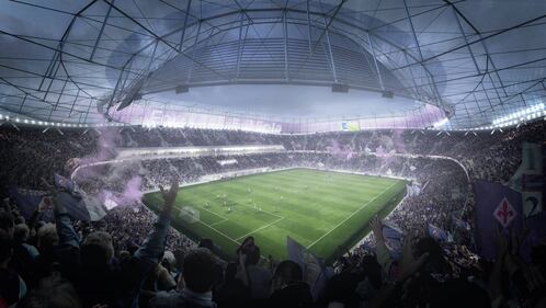 Ecco il piano per il nuovo stadio della Fiorentina 4