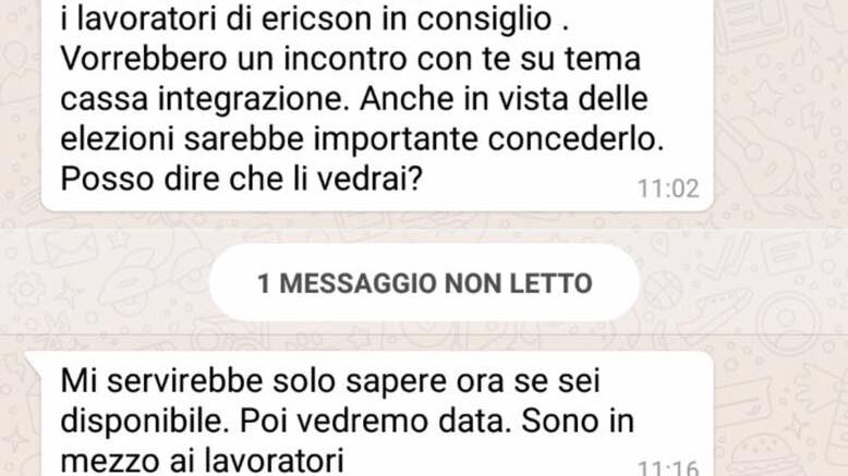 Gaffe Pd: sms al Poletti sbagliato