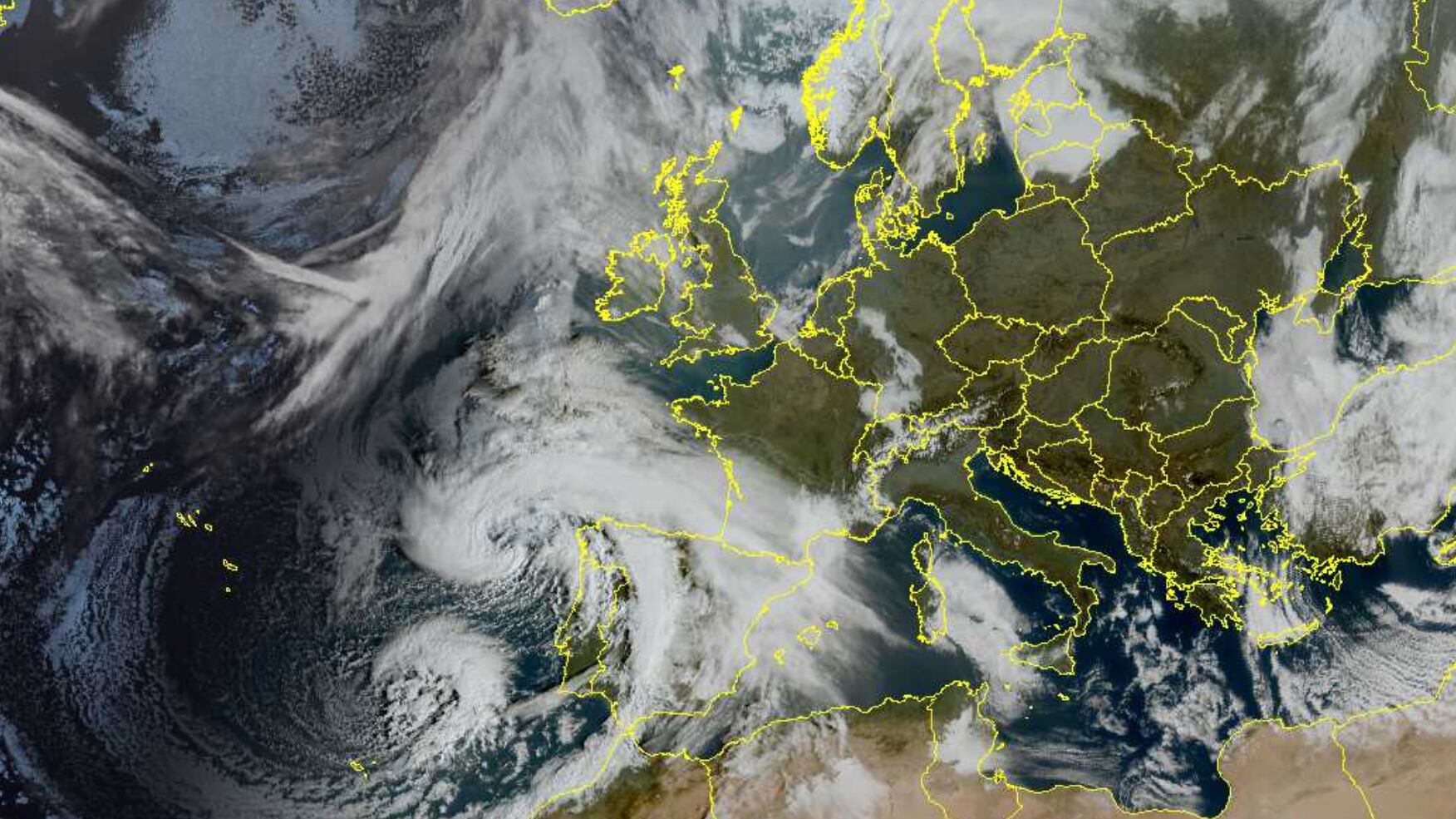 Ciclone Martinho sull'Italia: ecco dove arrivano nubifragi e grandinate