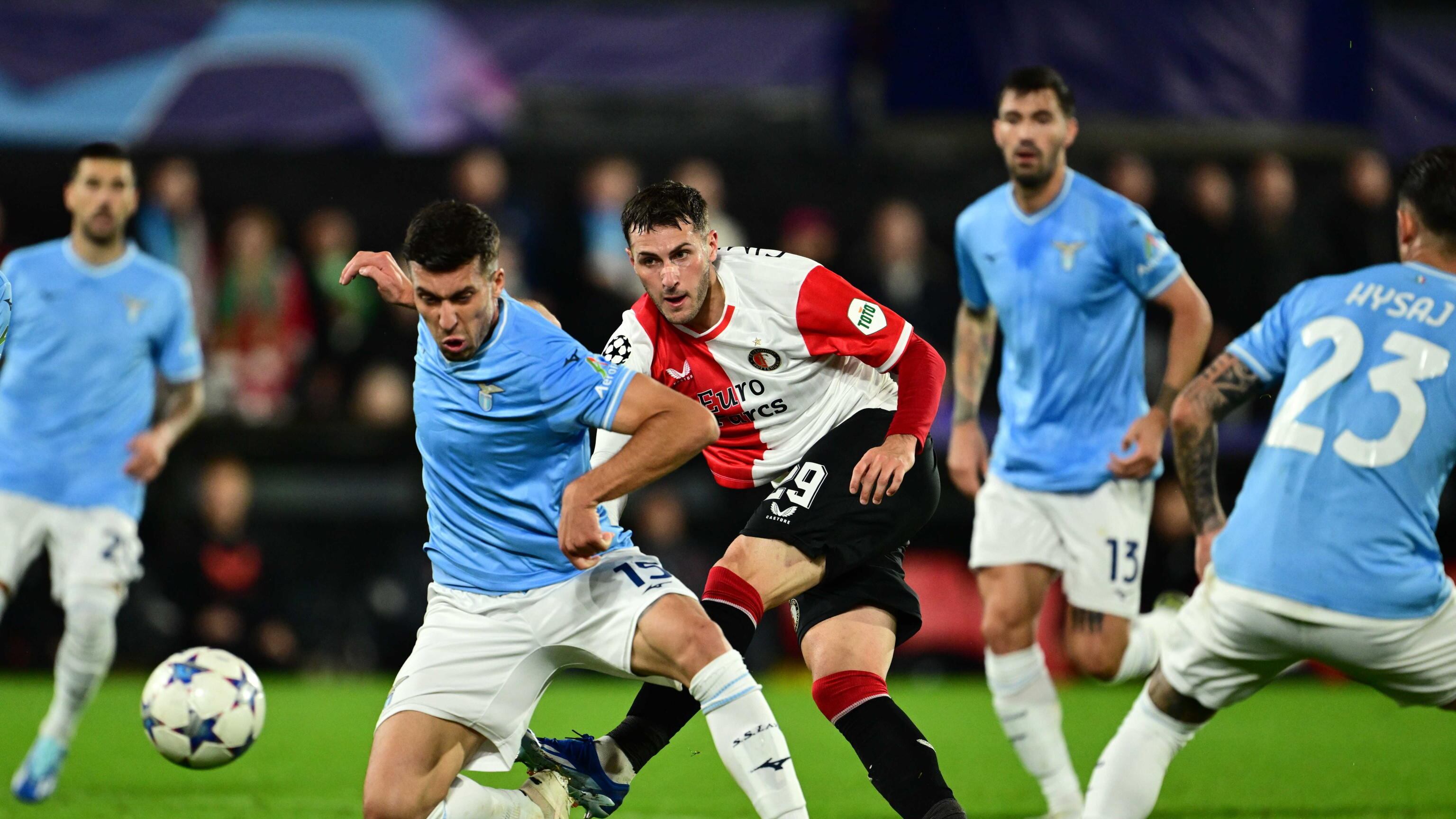 Le pagelle di Feyenoord-Lazio: i migliori e i peggiori della partita