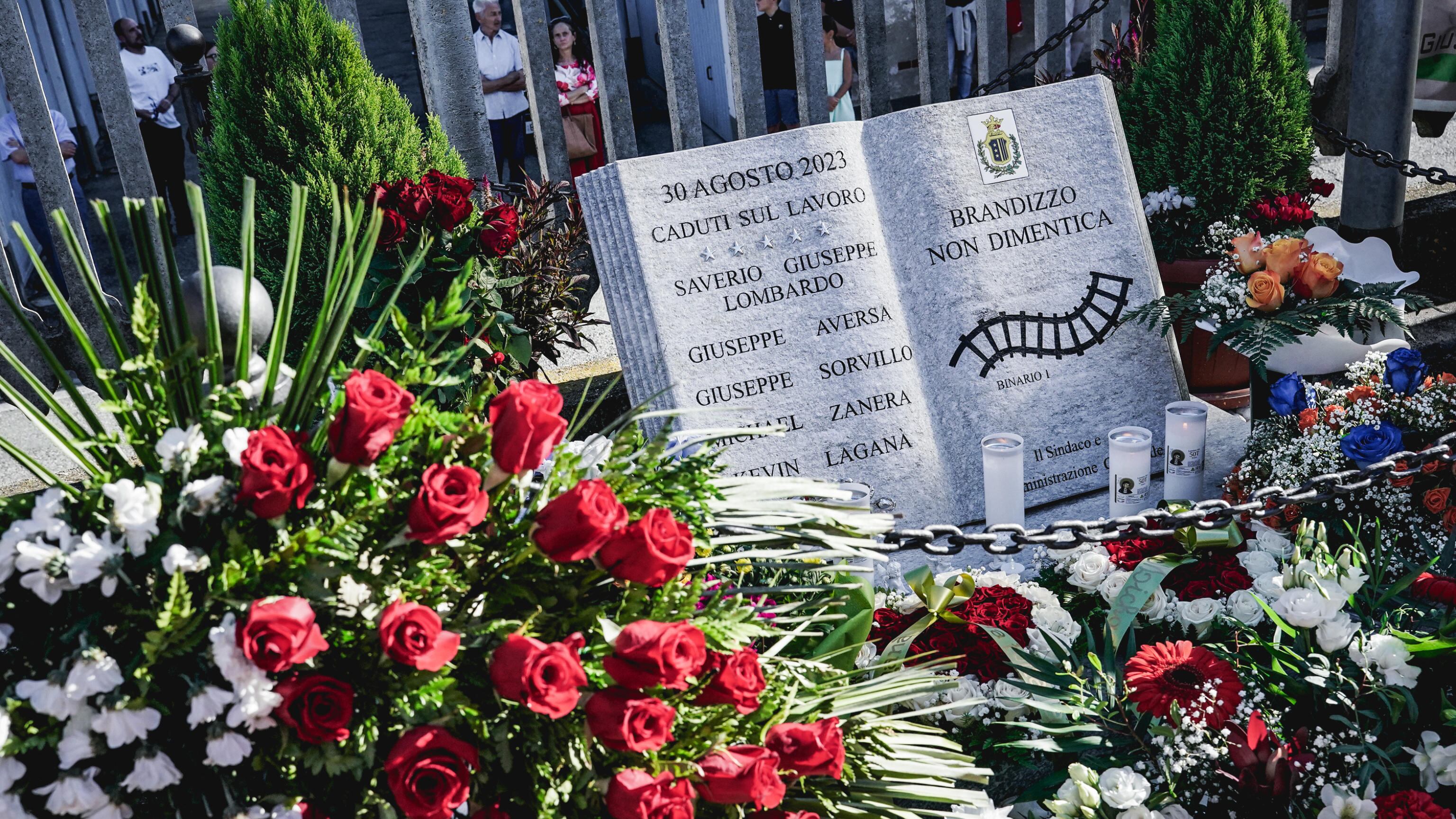 Brandizzo, caos alla cerimonia