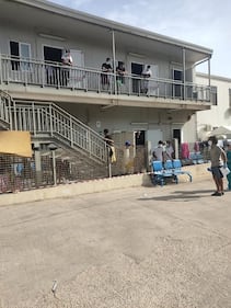La situazione nell'hotspot di Lampedusa 2