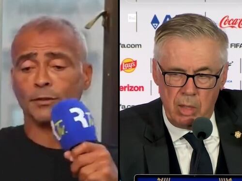 "Se fossi il presidente strapperei il contratto e vaff....", bufera su Ancelotti. L'invettiva di Romario dopo il flop