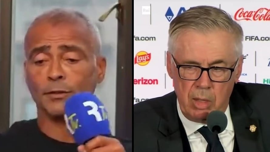 "Se fossi il presidente strapperei il contratto e vaff....", bufera su Ancelotti. L'invettiva di Romario dopo il flop
