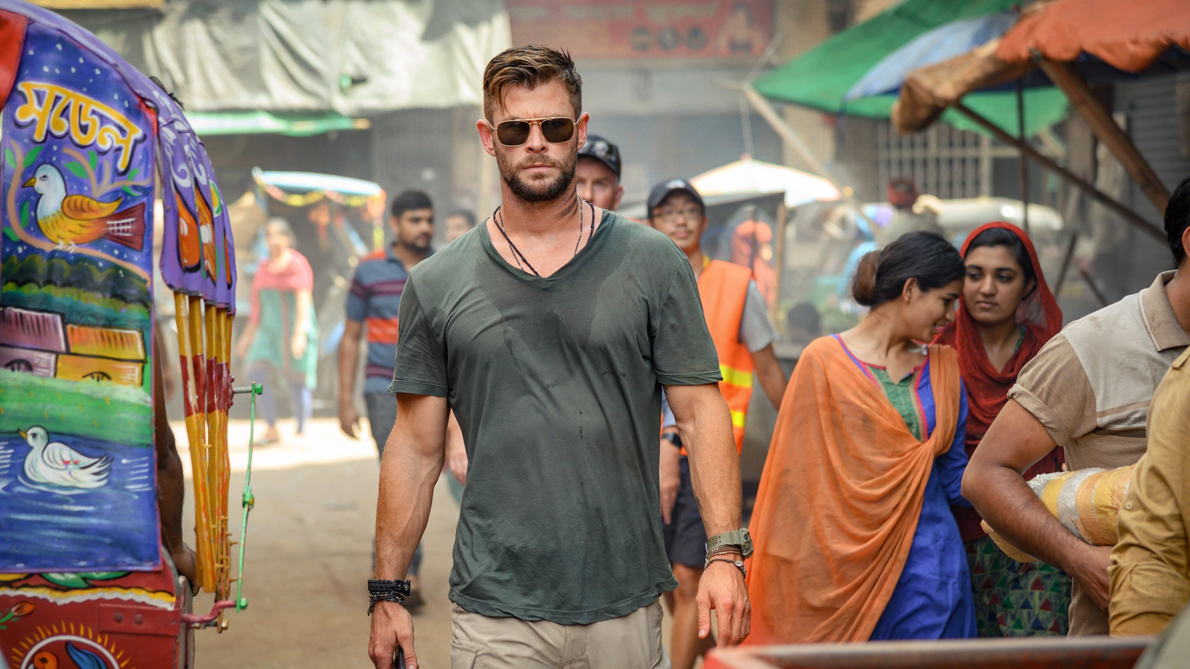 Chris Hemsworth in Extraction, prossimo film d’azione di Netflix
