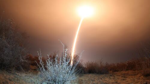 La partenza della Soyuz da Baikonour 7