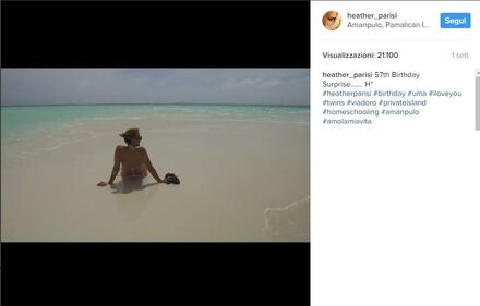 Heather Parisi, bikini da urlo alle Maldive 2