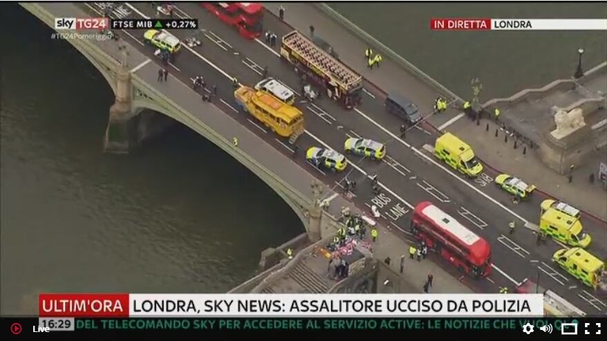 Spari al parlamento a Londra 1