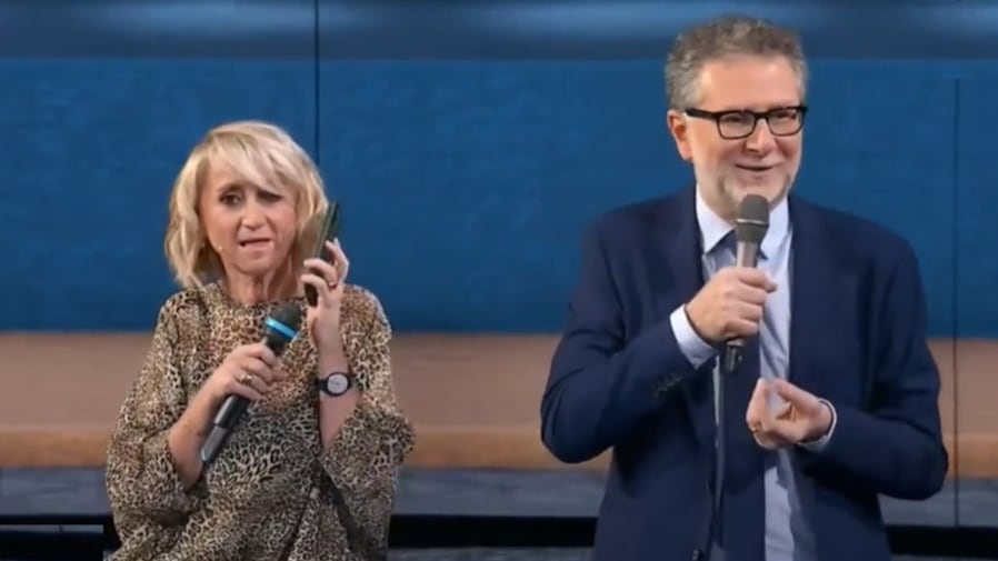 "Ha sbagliato numero". La gaffe in diretta di Fazio e Littizzetto
