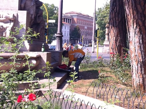 Roma, dormitorio a cielo aperto