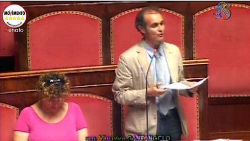 Vincenzo Santangelo (M5S) ha votato Sì