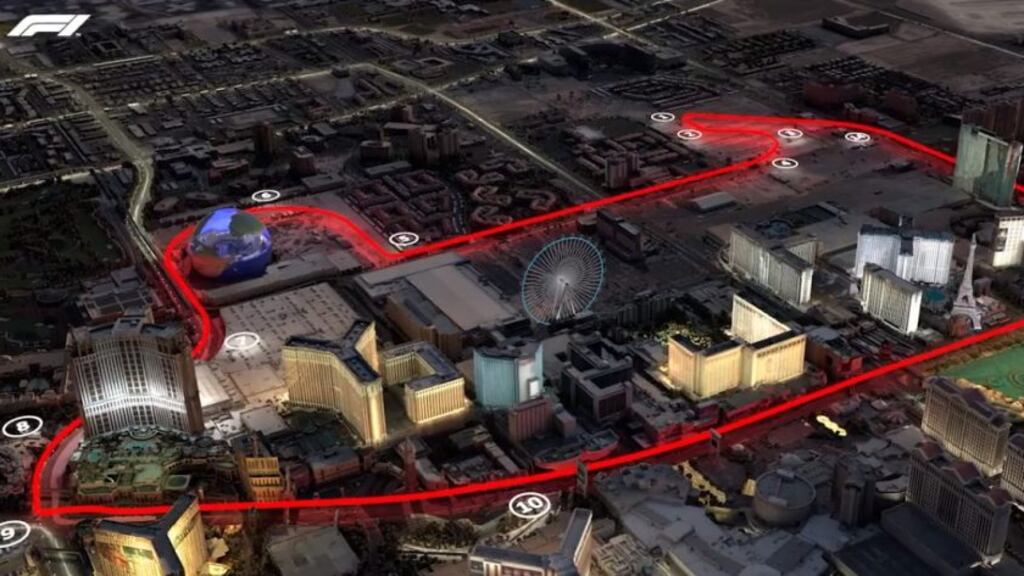 La F1 torna nella roulette di Las Vegas