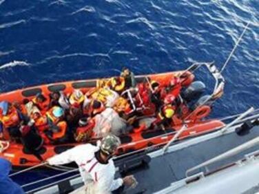 Ecco le operazioni di salvataggio della Ong Proactiva Open Arms 5