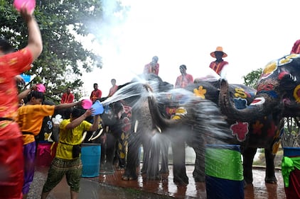 In Thailandia si festeggia il Songkran Festival 4