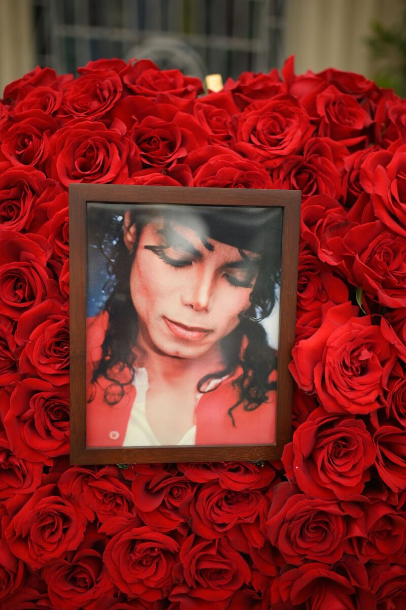 Michael Jackson ricordato dai fan: foto 5