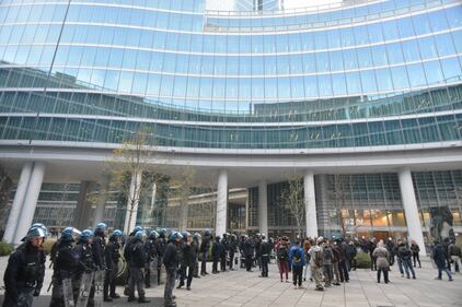 Il movimento dei Forconi in piazza a Milano 6
