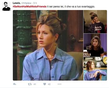 Friends, #SeNonHaiMaiVistoFriends impazza su Twitter 5